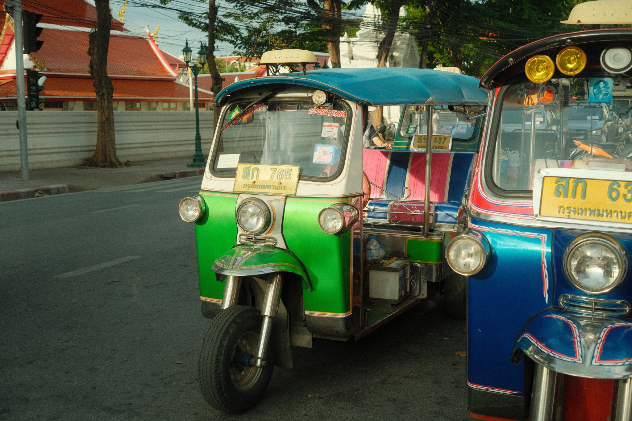 Tuk-tuks i Bangkok